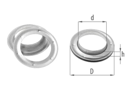 Capsa Prelata, Rotunda, 12 mm