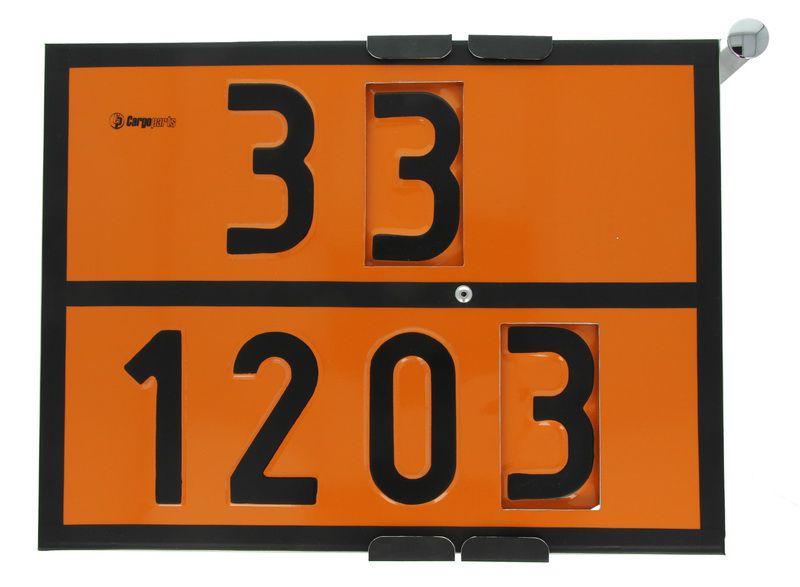 Placa ADR Benzina Si Ulei ( Motorina ), 40x30cm (400x300mm)