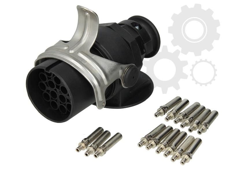 Fisa, Stecher, Cablu Electric, ADR, 15/24V, 15 Pini Tip Mama, Feminin, Din Fibra de Sticla, HELLA