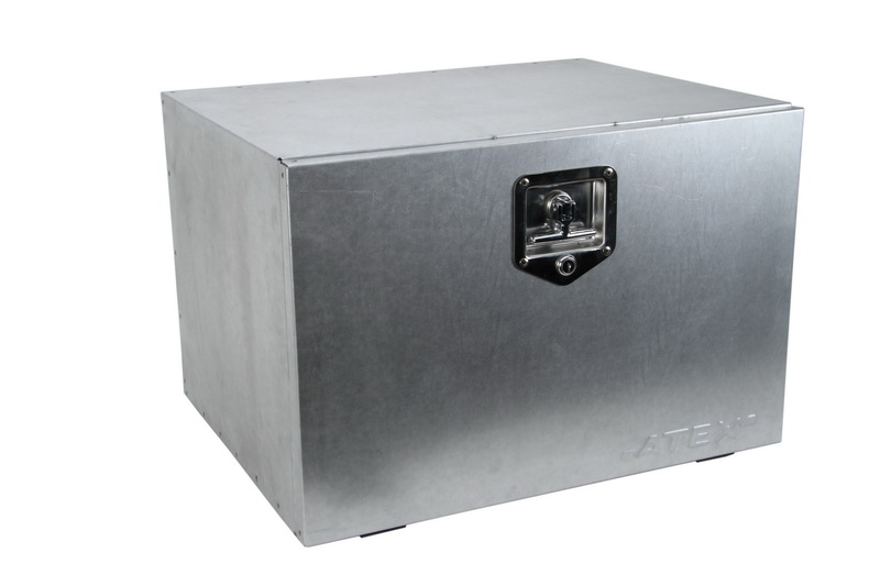 Cutie Metalica, Otel Aluminizat, Argintie, 60 x 40 x 47 cm ( 600 x 400 x 470 mm )