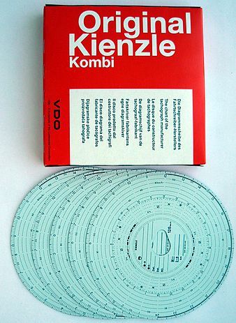 Diagrame Tahograf 24h - 125 km/h - 3300 rot/min - 100 buc