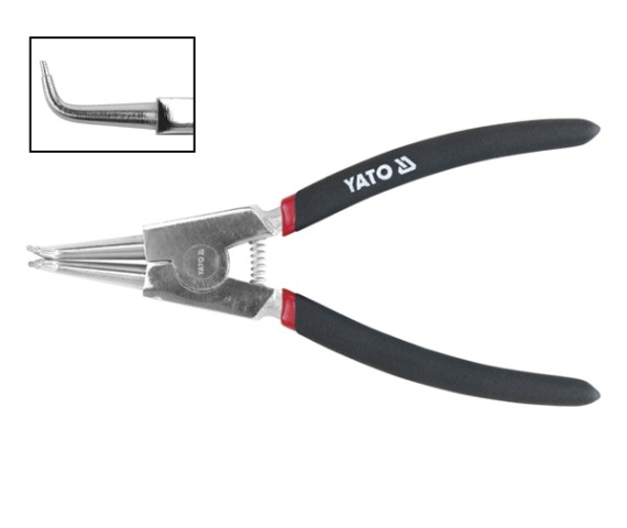 Cleste Seger, Cleste de Siguranta Exterior cu Varf Curbat de 200mm