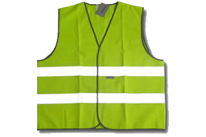 Vesta Reflectorizanta  Verde
