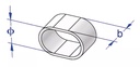 Clema extensor 8mm