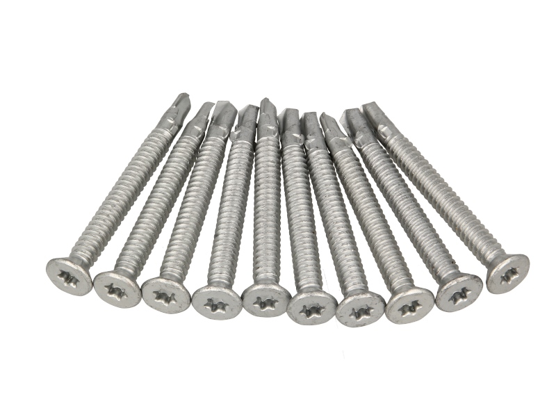 Surub placa universal 8x80 mm, Set 10 buc.