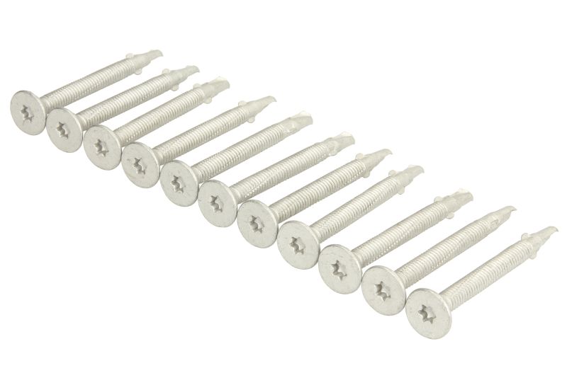 Surub placa universal 6.3x70 mm, Set 10 buc.