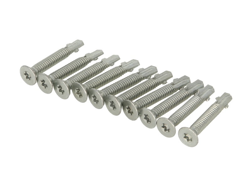 Surub placa universal 6.3x45 mm, Set 10 buc.