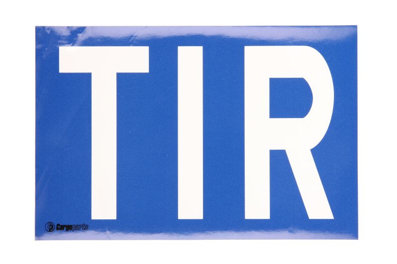 Autocolant TIR, Eticheta Autocolanta TIR, 200 x 300 mm ( 20 x 30 cm )