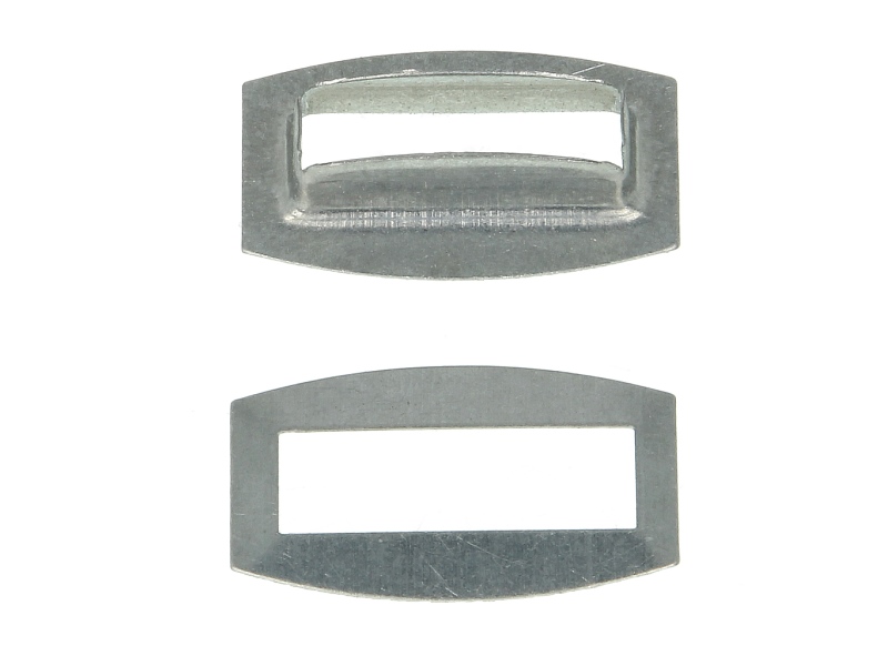 Capsa Dreptunghiulara Pentru Prelata, Capse Dreptunghiulare Pentru Prelate, Inel Prelata Dreptunghiular, Dimensiune 27 x 8 mm ( 2.7 x 0.8 cm) - Set 50 Bucati
