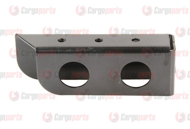 Suport Traversa Prelata, Semiremorca, Remorca, 45x130x25mm (4.5x13x2.5cm), 3 Gauri - Partea Stanga
