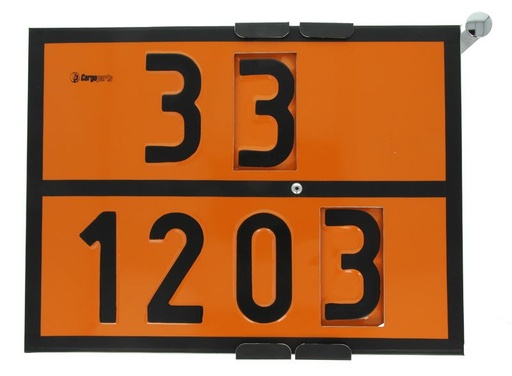 [RPR 2684] Placa ADR Benzina Si Ulei ( Motorina ), 40x30cm (400x300mm)