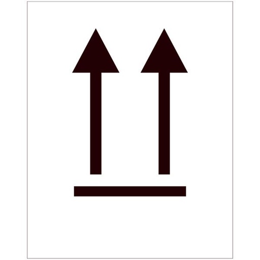 [RPR 2667] Placa Eticheta ADR Suport Aluminiu Manevrare Pe Verticala Clasa 11a, 300x300mm ( 30x30cm )
