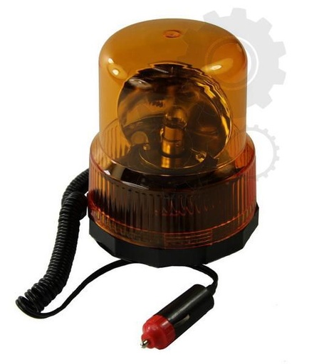 [RPR 2419] Girofar Galben Auto 24V, cu Fixare Magnetica