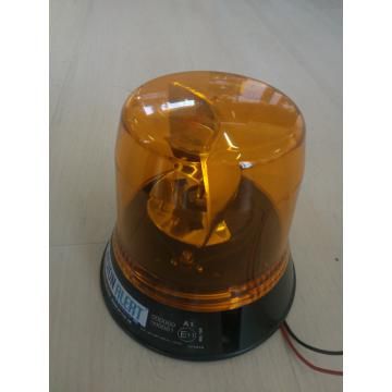 [RPR 2418] Girofar Galben Auto, Pulsar, 12V / 24V, Fixare cu Surub, Fixare Plana