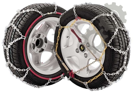 [RPR 2356] Lanturi Antiderapante, Lanturi de Zapada, Auto, Tip Romb cu Colturi Pentru Spart Gheata, JOPE, Set 2 Bucati