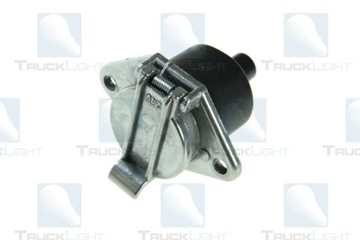 [RPR 2221] Priza Electrica Auto, Tip S, 24V, 7 Pini, 6 Pini Tip Tata, Masculini, Din Aluminiu, TRUCKLIGHT
