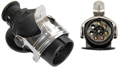 [RPR 2177] Fisa, Stecher, Cablu Electric, ABS, 5/24V, 5 Pini Tip Mama, Feminin, MOTOS BIS