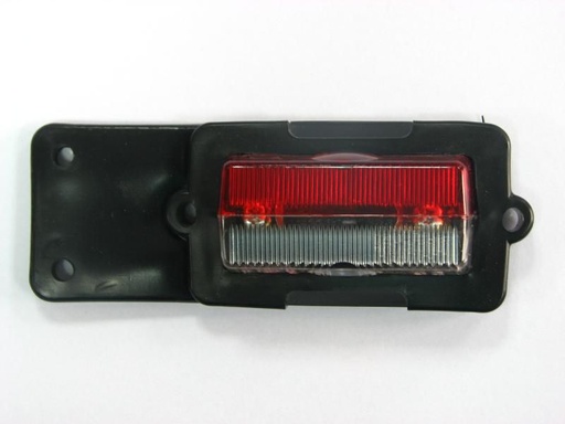 [RPR 1727] Lampa Gabarit Laterala Cu Suport, Universala, 24V, Lampa Pozitie Alba / Rosu
