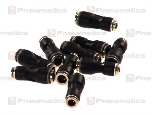 [RPR 1461] Conectori, Cupla Reducere, Cupla Rapida, Reductie 6/8mm, Metal-Plastic, Set 10 Bucati