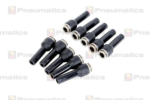 [RPR 1457] Conectori, Cupla Reducere, Cupla Rapida, Reductie 6/8mm, Metal-Plastic, Set 10 Bucati