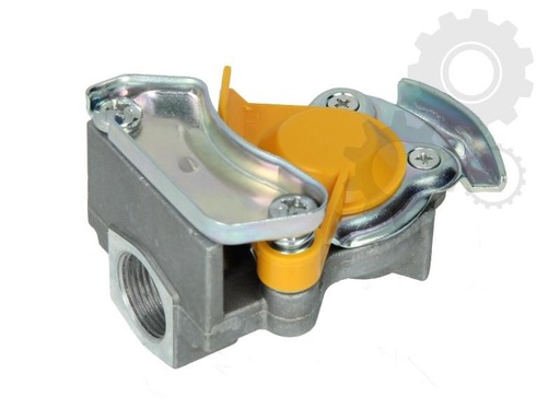 [RPR 1425] Cupla Rapida Aer, Conector Furtun, Fara Supapa, M22x1,5 , Culoare Galbena