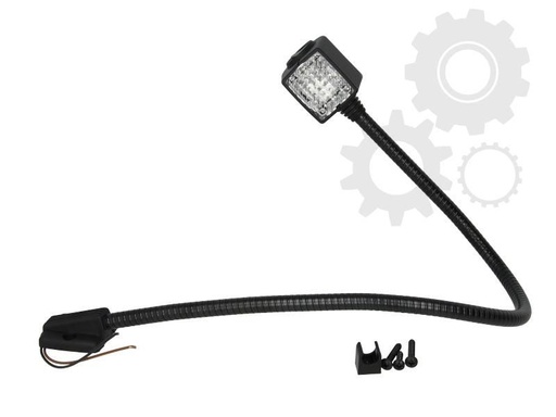 [RPR 1380] Lampa Lectura Auto Cu Brat 500mm, 12V, 5W, Obiectiv Transparent