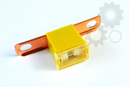 [RPR 1362] Sigurante Auto Patrate Cu Mufa Plata, 60A, L = 50mm, Capac Plat