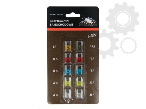 [RPR 1343] Sigurante Auto Mini, Set 10 Bucati