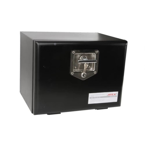 [RPR 1292] Cutie Metalica, Otel Aluminizat, Muchii Rotunde, 2 Usi, 100 x 50 x 50 cm ( 1000 x 500 x 500 mm )