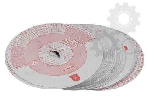 [RPR 1244] Diagrame Tahograf 24h - 100 km/h - 100 buc