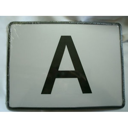 [RPR 1219] Placa Pentru Transport Deseuri - 400 x 300 mm ( 40 x 30 cm )