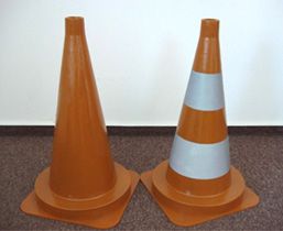 [RPR 1191] Con Flexibil PVC Nereflectorizant, h = 760 mm ( 76 cm )