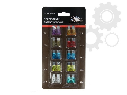 [RPR 1341] Sigurante Auto Normale, Placa, Set 10 Bucati