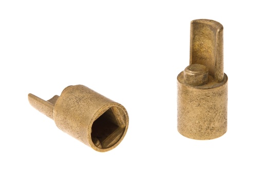 [37.02] Adaptor capat jos, Bucsa Fi 27, Profil Patrat 13x13