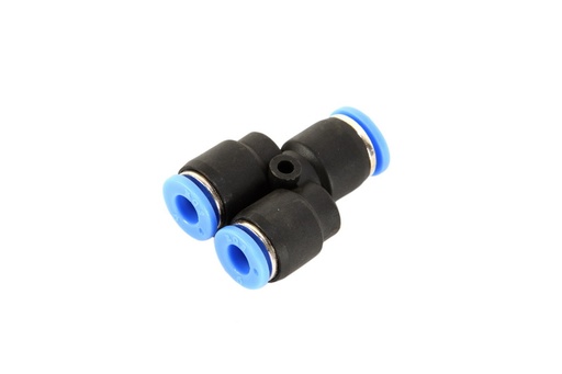 [RPR 3766] Conectori Furtun Aer, Cupla Rapida, Splitter, Y, Diametru 8 mm/6 mm/6 mm, Plastic, 1 Bucata