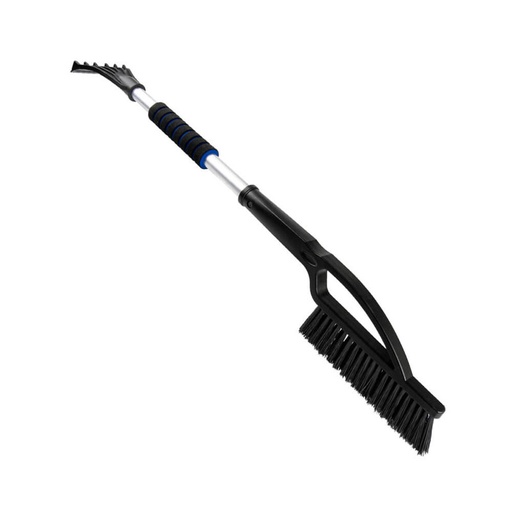 [RPR 4079] Racleta Gheata Parbriz, cu Perie pt Zapada, Maner Aluminiu, Lungime 77cm