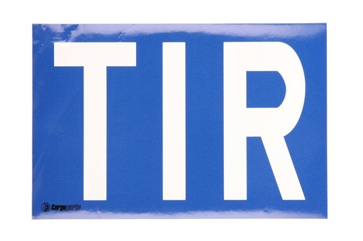 [RPR 3384] Autocolant TIR, Eticheta Autocolanta TIR, 200 x 300 mm ( 20 x 30 cm )