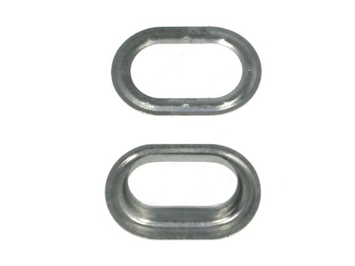 [RPR 3248] Capsa Prelata Ovala, Inel Prelata Oval, 42mm X 22mm ( 4,2 Cm X 2,2 Cm ) - Set 50 Bucati