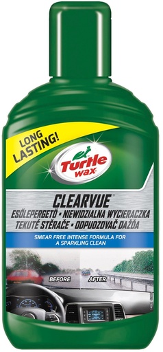[RPR 3188] Tratament Hidrofob Parbriz, Turtle Wax - ClearVue, Solutie Anti-Ploaie ce Respinge Apa, Zapada si Murdaria