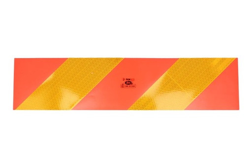 [RPR 3043] Autocolant, Eticheta Reflectorizanta Identificare Vehicul Scurt, Camion, Cap Tractor, 565x132mm (56.5x13.2cm) - 2 buc